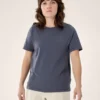 Dámské tričko Kragg SL Cotton Emblem Crew Shirt SS
