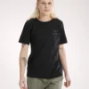 Dámské tričko Kragg SL Cotton Emblem Crew Shirt SS