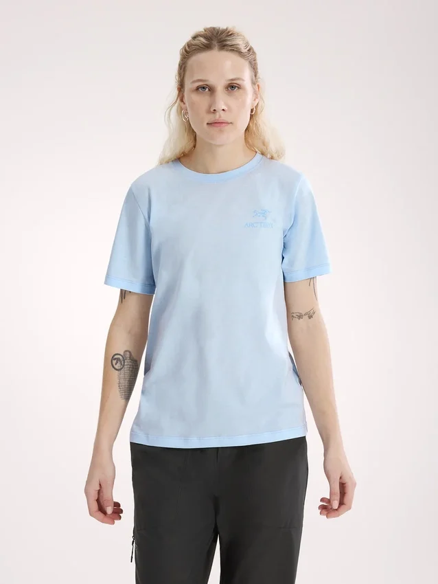Dámské tričko Kragg SL Cotton Emblem Crew Shirt SS