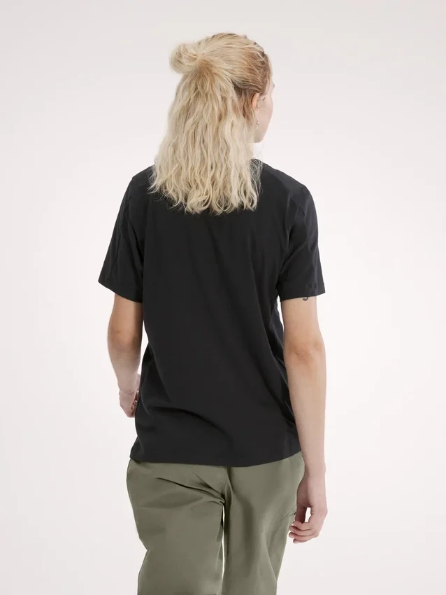 Dámské tričko Kragg SL Cotton Emblem Crew Shirt SS