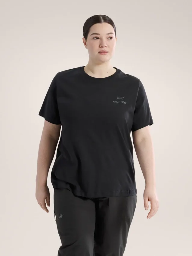 Dámské tričko Kragg SL Cotton Emblem Crew Shirt SS