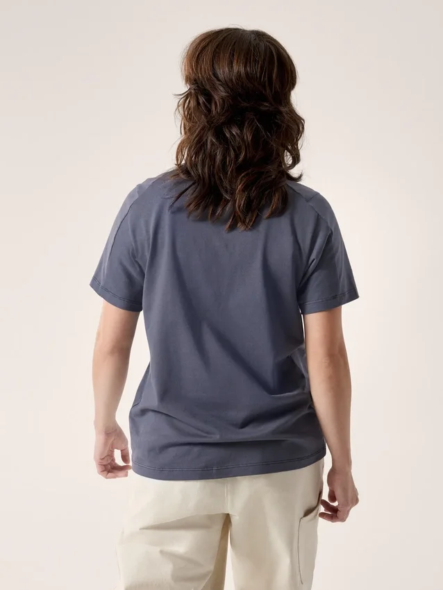 Dámské tričko Kragg SL Cotton Emblem Crew Shirt SS
