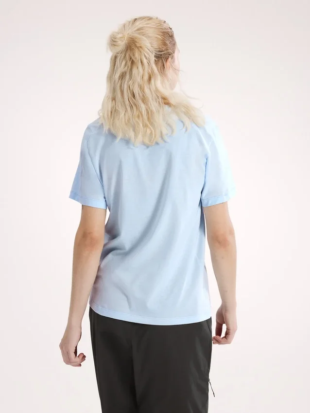 Dámské tričko Kragg SL Cotton Emblem Crew Shirt SS
