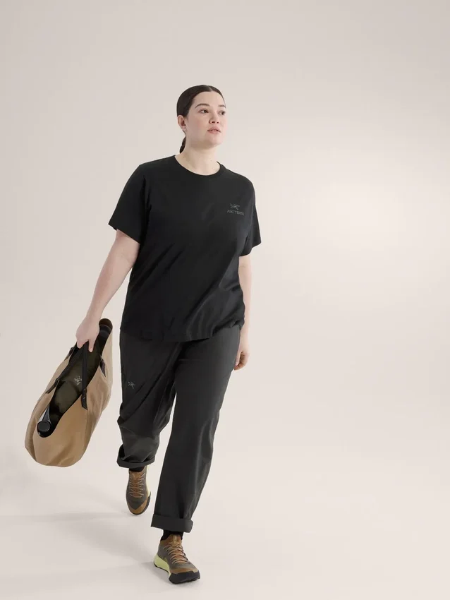 Dámské tričko Kragg SL Cotton Emblem Crew Shirt SS