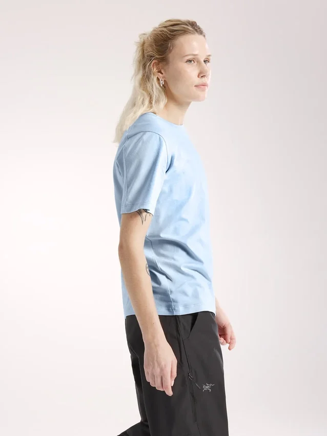 Dámské tričko Kragg SL Cotton Emblem Crew Shirt SS